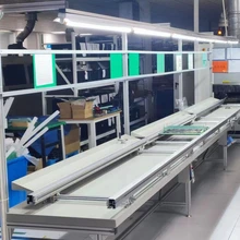 電子設(shè)備皮帶拉線流水生產(chǎn)組裝線裝配線插件線許昌天偉鑫按需定制