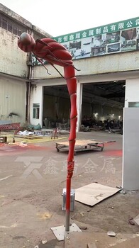 戶(hù)外園林不銹鋼蜻蜓雕塑金屬藝術(shù)彩繪景觀(guān)雕塑
