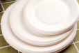 一次性餐盘烘焙轻食沙拉圆纸盘长盘方圆盘可降解餐具纸碟环保套装