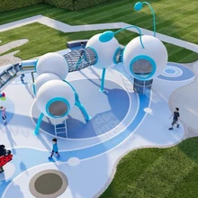 大型戶外木質(zhì)滑梯木制攀爬架兒童體能拓展設(shè)施小區(qū)組合滑梯