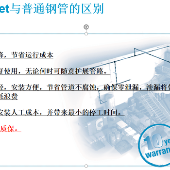 北京阿特拉斯AIRNET捷能管道安裝10年質保免費探勘現場