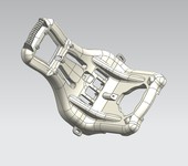 盐城汽配件3D扫描UG建模外观扫描STL逆向建模油泥三维画图