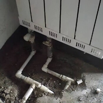 北七家地暖清洗地暖打壓暖氣片安裝更換分水器