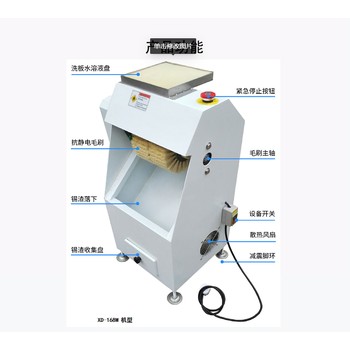 手動小型PCBA洗板機(jī)顯卡主板線路板清洗機(jī)半自動清洗機(jī)刷板機(jī)