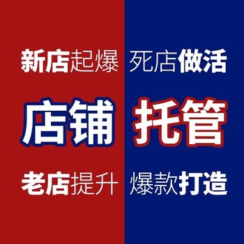 淘寶天貓代運營托管店鋪網店直通車拼DD京東1688新店快速起量