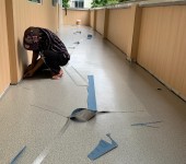 南京市栖霞塑胶pvc地板，南京市商用PVC塑胶地坪施工