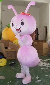 廣西南寧卡通行走人偶制作廠家/植物服裝道具打版快