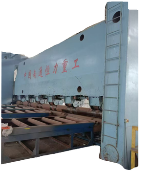 出售二手80×4米液壓上輥卷板機，帶預彎功能