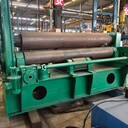 出售二手鄂重120×3米卷板機，濟南提貨