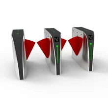 刷卡翼閘人臉識別速通門智能人行通道閘機