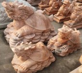 石雕龙头龟石头龙龟雕刻图片