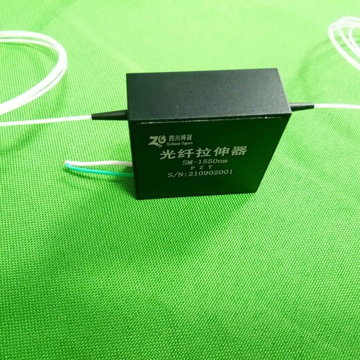 光纖盤繞壓電陶瓷換能器光纖拉伸器