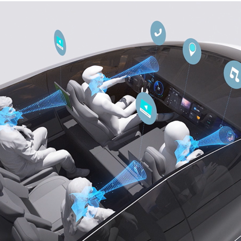 清听声学汽车内声音分区隔离系统塑造车载音频个性化的新体验！