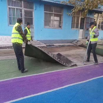 徐州回收塑膠跑道人造草坪拆除清理清運(yùn)出售二手仿真草坪