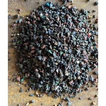 青島常年出售再生橡膠顆粒再生塑膠顆粒二手塑料顆粒