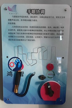 手眼協(xié)調(diào)社區(qū)校園活動中心科技館壁掛式科普互動展品南京鴻智