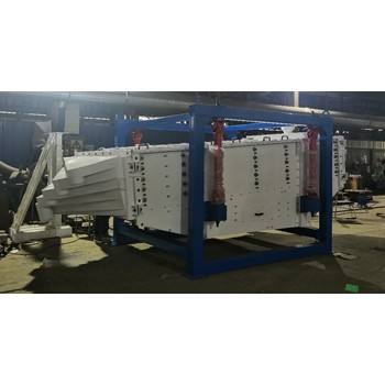 河道聯(lián)合泡花堿篩分機(jī)氯化鈣振動(dòng)篩超聲波方形搖擺篩