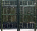 合肥竹篱笆竹片护栏汉中佛坪竹子护栏仿竹护栏图片