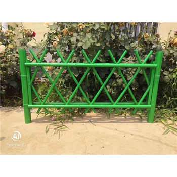 金華竹籬笆竹片欄桿荊州荊州竹節(jié)圍欄仿竹護欄