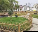 安阳竹篱笆竹栅栏德州临邑竹节护栏仿竹护栏图片