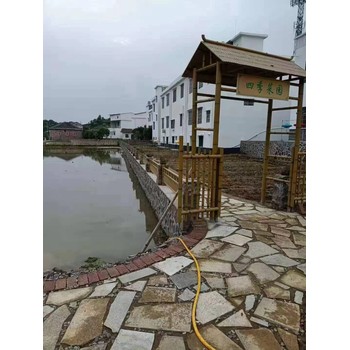 峽江竹籬笆竹籬笆廠家岢嵐仿真竹護欄仿竹護欄