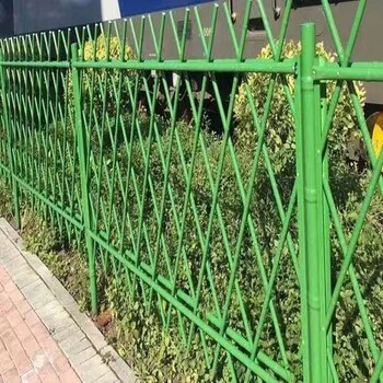 濮陽竹籬笆菜園圍欄吉安井岡山竹護欄仿竹護欄