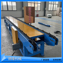 雙排三排異形鏈條輸送機方管圓管噴碼傳送帶打碼貼標模具輸送機