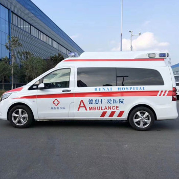 克拉玛依120救护车跨省运送病人-800公里收费标准-24小时服务