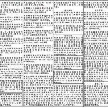 关于新疆日报开户证登报多少钱