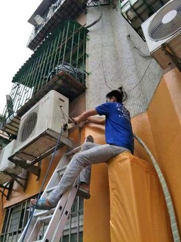 大坪附近空調維修加氟,重慶大坪附近空調上門維修師傅盡職盡責