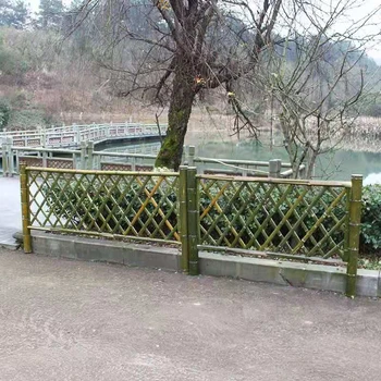 宜春竹籬笆竹子籬笆衢州龍游不銹鋼仿真竹護(hù)欄仿竹護(hù)欄