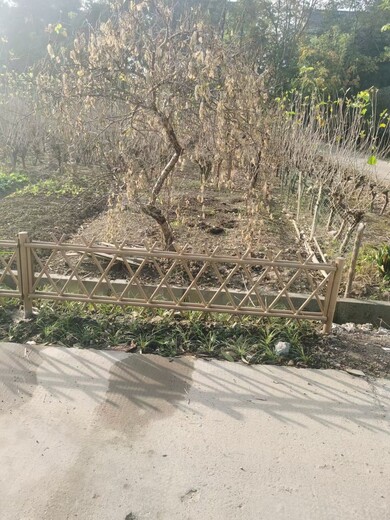 威海竹籬笆菜園圍欄巴中巴州不銹鋼仿真竹護(hù)欄仿竹護(hù)欄