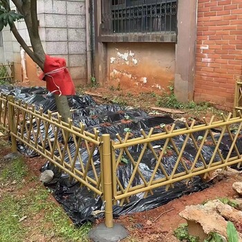 咸陽(yáng)竹籬笆竹籬笆廠家宜賓興文仿竹圍欄仿竹護(hù)欄