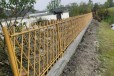 黄山竹篱笆菜园护栏赣州会昌塑钢护栏仿竹护栏