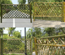 潍坊竹篱笆竹子围栏岳阳汨罗木栅栏仿竹护栏图片