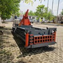 威海120噸金屬壓塊機車床刨花壓塊機