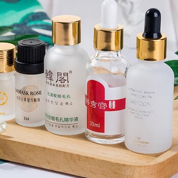精油瓶絲印燙金加工廠家