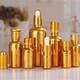 玻璃電鍍精油瓶化妝品包裝30ml噴霧瓶滾珠滴管按壓泵瓶分裝瓶15