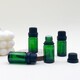 綠色玻璃精油瓶 原液分裝瓶10ml小樣瓶便攜化妝品 玻璃瓶8