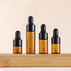 2ml茶色滴管瓶3ml精油瓶玻璃小樣瓶1ml透明精華液原液分裝瓶5ml9