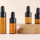 2ml茶色滴管瓶3ml精油瓶玻璃小樣瓶1ml透明精華液原液分裝瓶5ml12