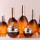 海藍(lán)套裝扁瓶乳液瓶按壓化妝品玻璃瓶護(hù)膚品包材膏霜分裝瓶精油瓶0