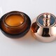海藍(lán)套裝扁瓶乳液瓶按壓化妝品玻璃瓶護(hù)膚品包材膏霜分裝瓶精油瓶4