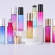 滾珠瓶 10ml彩色走珠瓶 厚款玻璃瓶 香水分裝瓶 炫彩精油瓶