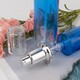 絲印噴涂等工藝制作CPB磚石底套裝瓶 高白料玻璃材質化妝品包裝1