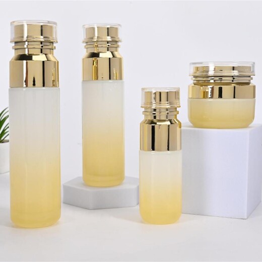 化妝品瓶噴涂加工廠，玻璃瓶絲印燙金加工廠