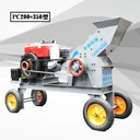 錘式破碎機(jī)中小型制砂機(jī)多種物料粉碎出料細(xì)產(chǎn)量高