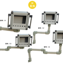 懸臂控制箱機(jī)床操作箱鋁合金觸摸屏安裝盒7寸10寸移動(dòng)支架數(shù)控箱