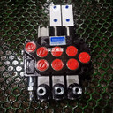 三聯(lián)多路閥分配器DCV40/3型號(hào)QTFLUID同款環(huán)衛(wèi)垃圾車液壓閥
