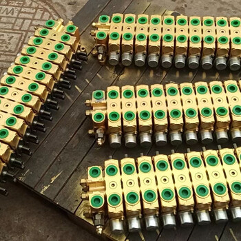 打樁機(jī)多路換向閥ZL20-12OT液壓閥八連分配閥ZL20-8OT流量100